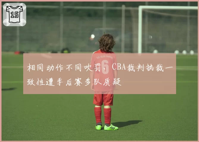 相同动作不同吹罚,CBA裁判执裁一致性遭季后赛多队质疑